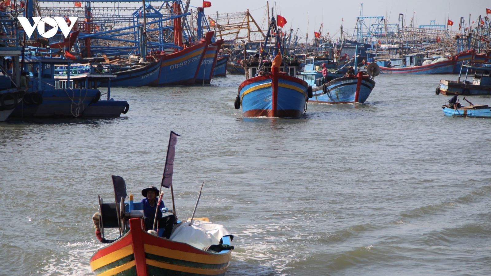 Bà Rịa-Vũng Tàu: Tất cả tàu cá đang hoạt động trên biển đã nắm được thông tin bão Pabuk